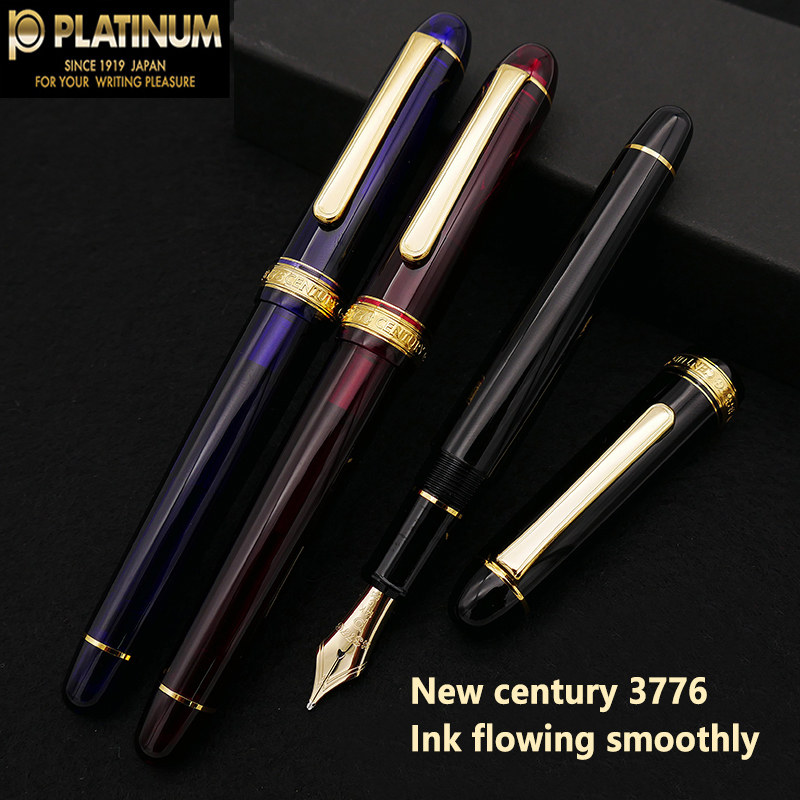 Platinum 8380 - Platinum-14Kゴールドペン先インク万年筆、オフィスステーショナリー、筆記用スクールペン、オリジナル、 #3776