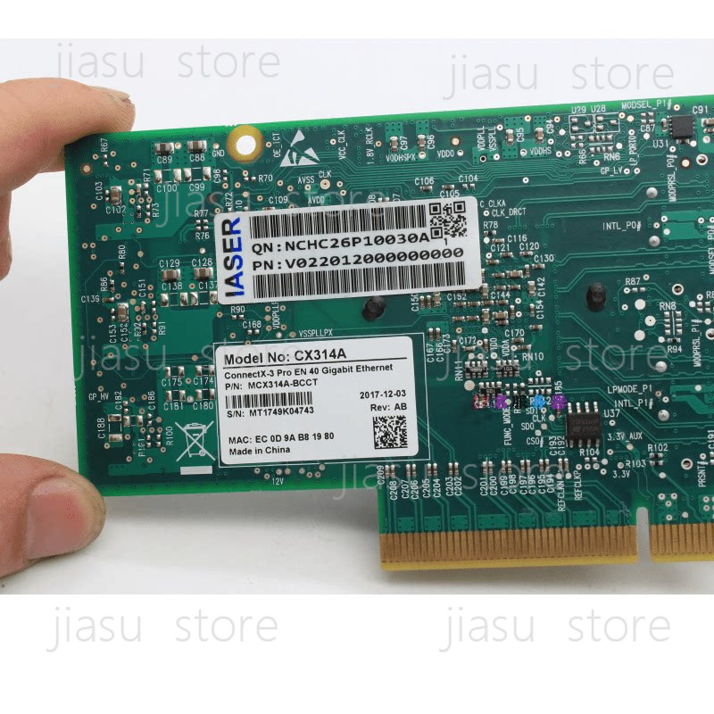 デュアルポート 40GbE サーバーNIC MCX314A‑ - Dual Port 40Gbe Pcie Nic のレビューと価格